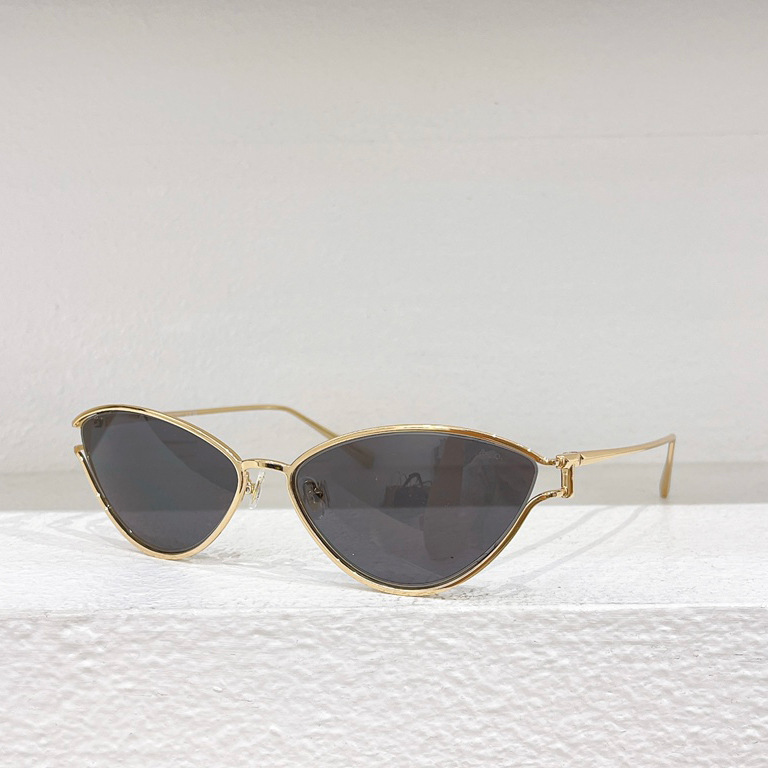 Sunglasses TF3095 Women's Sunglasses Cat Eye Frame Sunglasses High Quality Metal Frame - Image 2