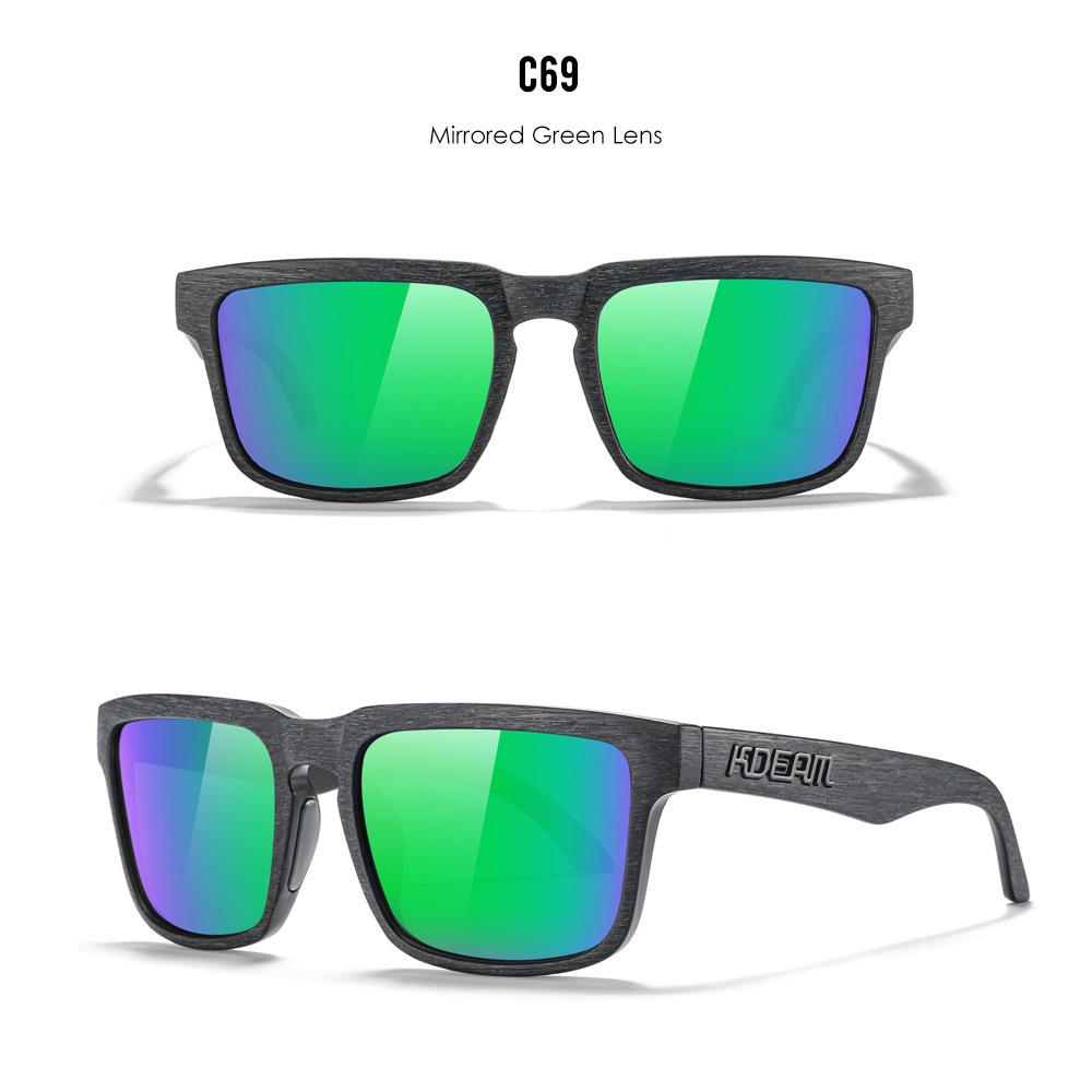 Classic polarized sunglasses for men and women ultra light driving glasses colorful real film sunglasses - Image 70