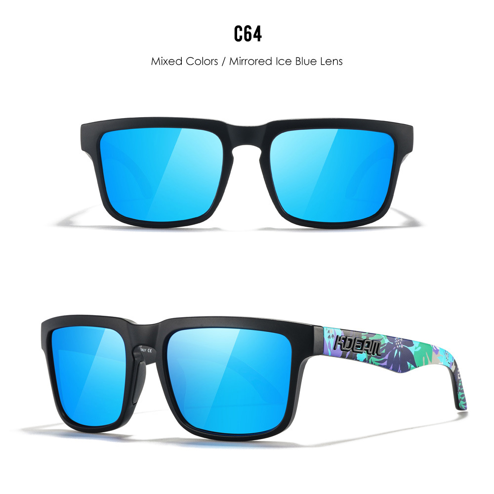 Classic polarized sunglasses for men and women ultra light driving glasses colorful real film sunglasses - Image 65