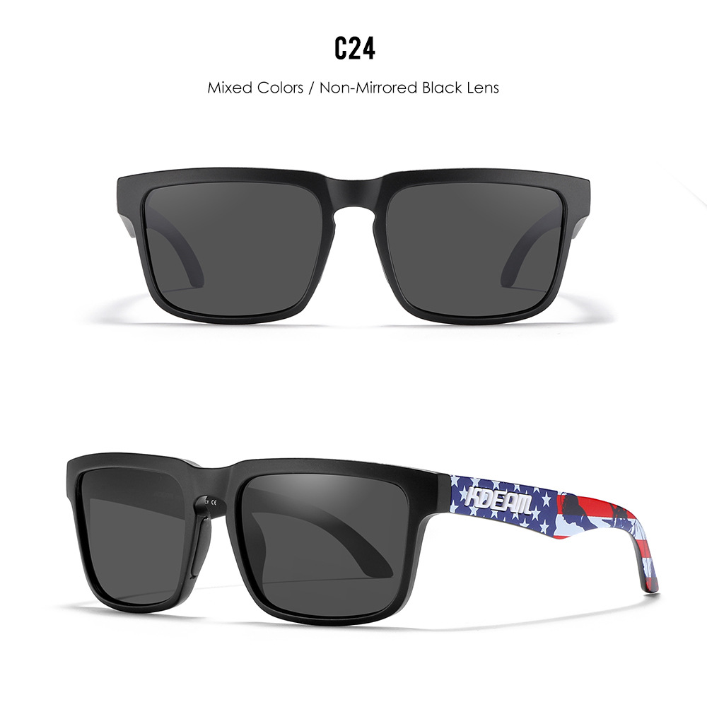 Classic polarized sunglasses for men and women ultra light driving glasses colorful real film sunglasses - Image 25