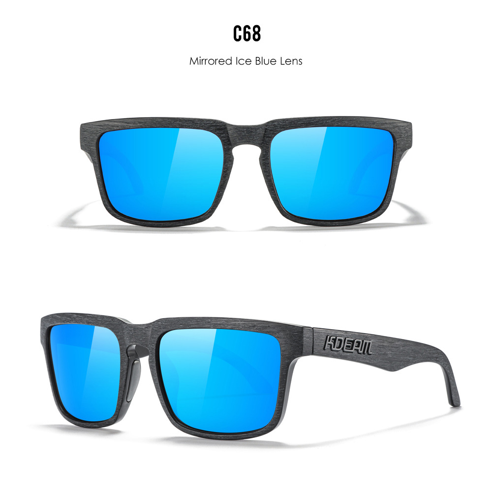 Classic polarized sunglasses for men and women ultra light driving glasses colorful real film sunglasses - Image 69