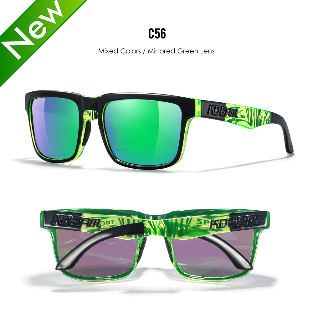 Classic polarized sunglasses for men and women ultra light driving glasses colorful real film sunglasses - Image 57