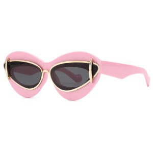 Fashionable cat eye sunglasses with Y2K personality for men and women