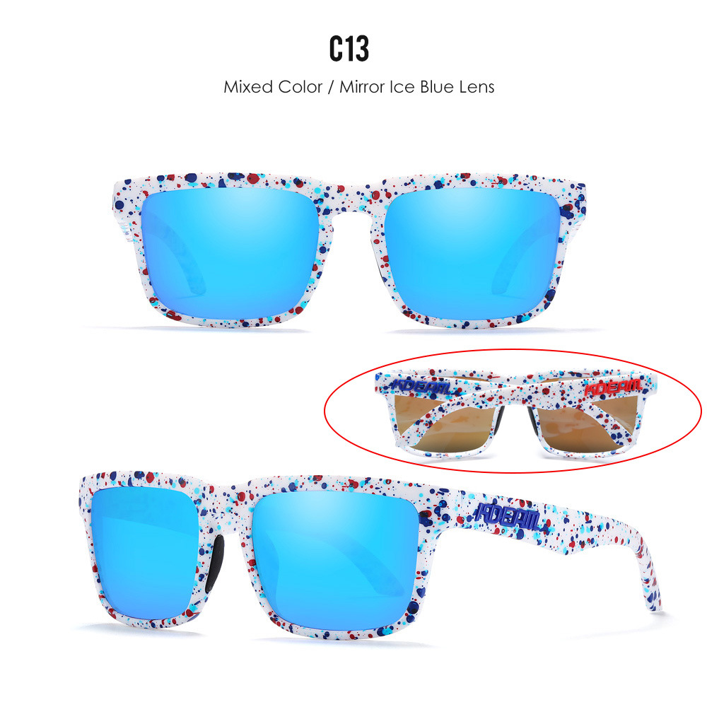 Classic polarized sunglasses for men and women ultra light driving glasses colorful real film sunglasses - Image 13