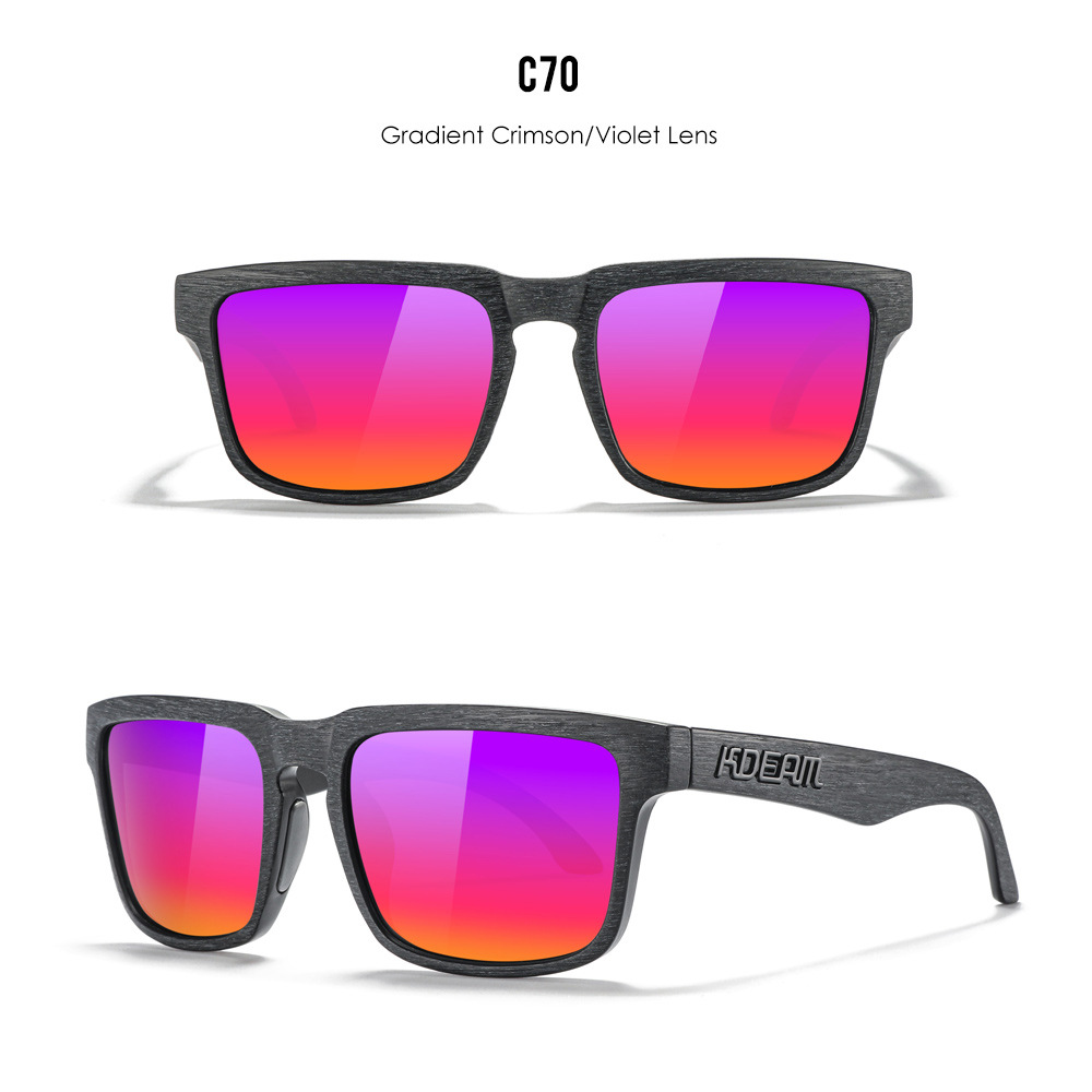Classic polarized sunglasses for men and women ultra light driving glasses colorful real film sunglasses - Image 71
