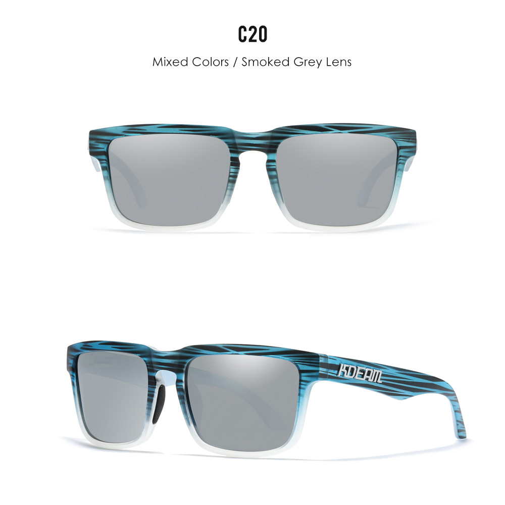 Classic polarized sunglasses for men and women ultra light driving glasses colorful real film sunglasses - Image 20