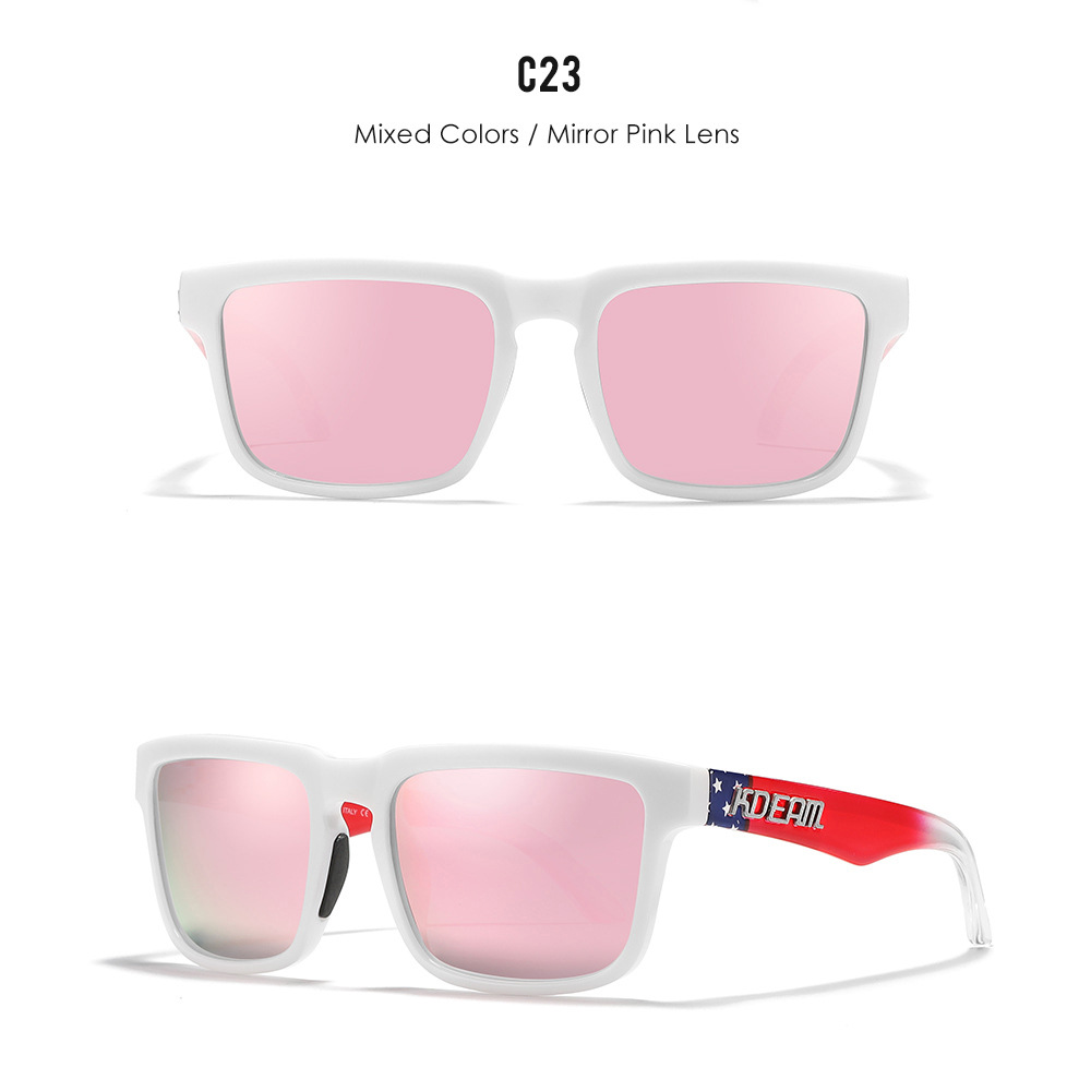 Classic polarized sunglasses for men and women ultra light driving glasses colorful real film sunglasses - Image 24