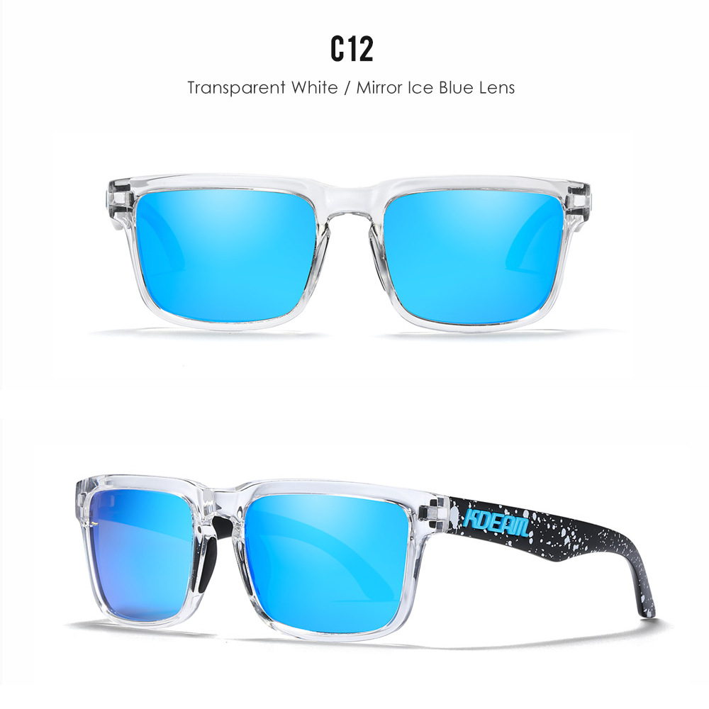 Classic polarized sunglasses for men and women ultra light driving glasses colorful real film sunglasses - Image 12