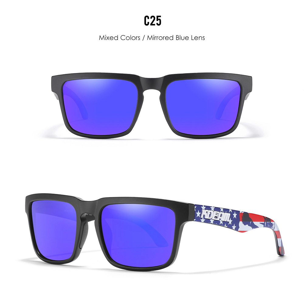 Classic polarized sunglasses for men and women ultra light driving glasses colorful real film sunglasses - Image 26