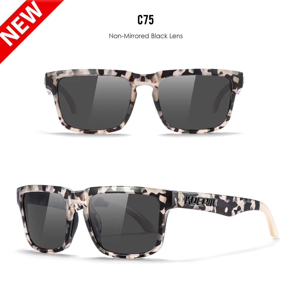 Classic polarized sunglasses for men and women ultra light driving glasses colorful real film sunglasses - Image 76