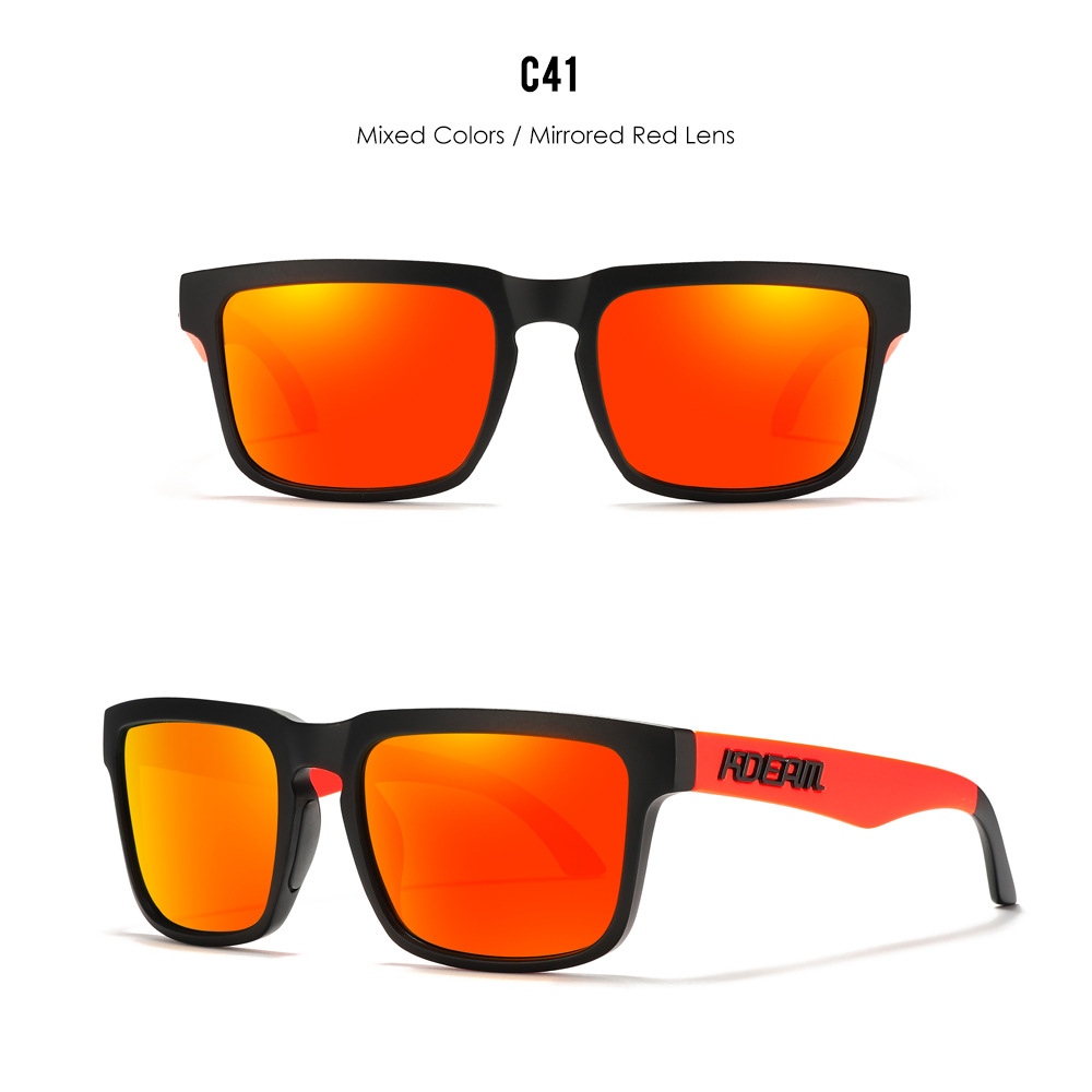 Classic polarized sunglasses for men and women ultra light driving glasses colorful real film sunglasses - Image 42