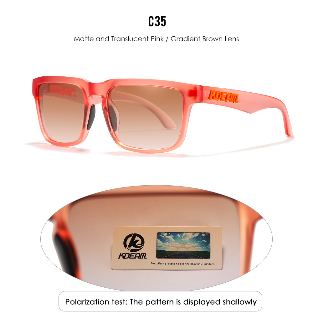 Classic polarized sunglasses for men and women ultra light driving glasses colorful real film sunglasses - Image 36