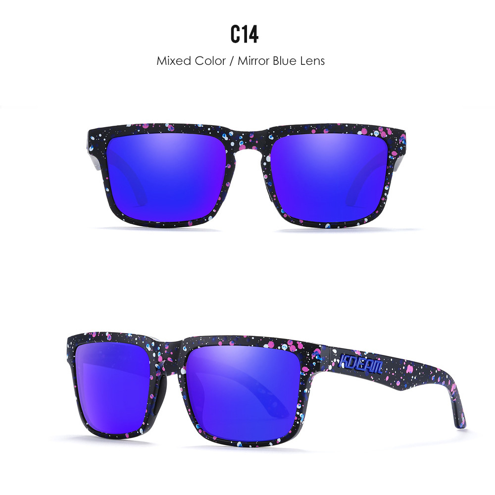 Classic polarized sunglasses for men and women ultra light driving glasses colorful real film sunglasses - Image 14