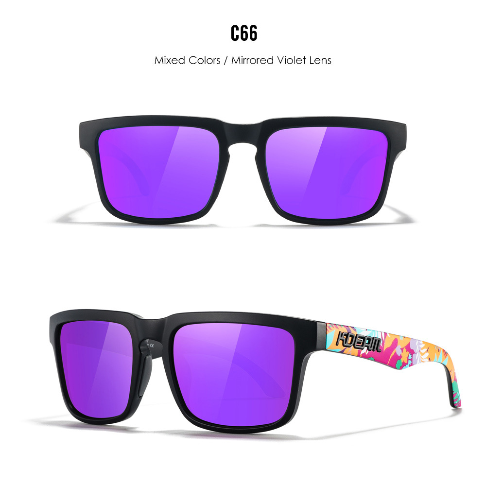 Classic polarized sunglasses for men and women ultra light driving glasses colorful real film sunglasses - Image 67
