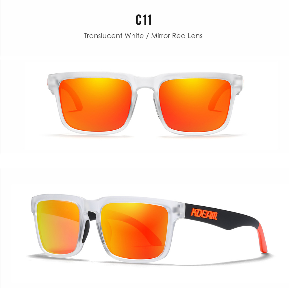 Classic polarized sunglasses for men and women ultra light driving glasses colorful real film sunglasses - Image 11