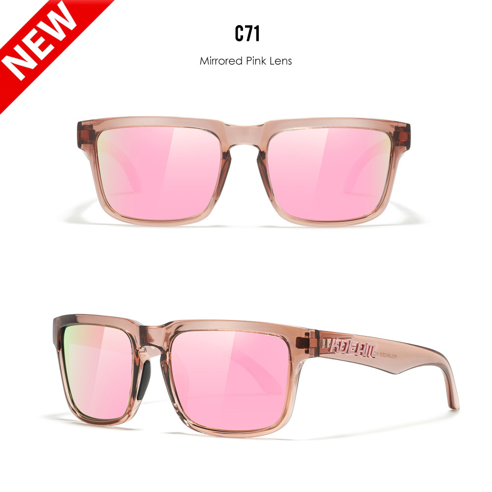 Classic polarized sunglasses for men and women ultra light driving glasses colorful real film sunglasses - Image 72